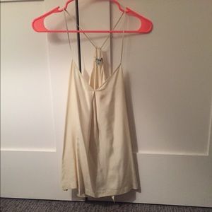 Madewell Silk Cream Tank